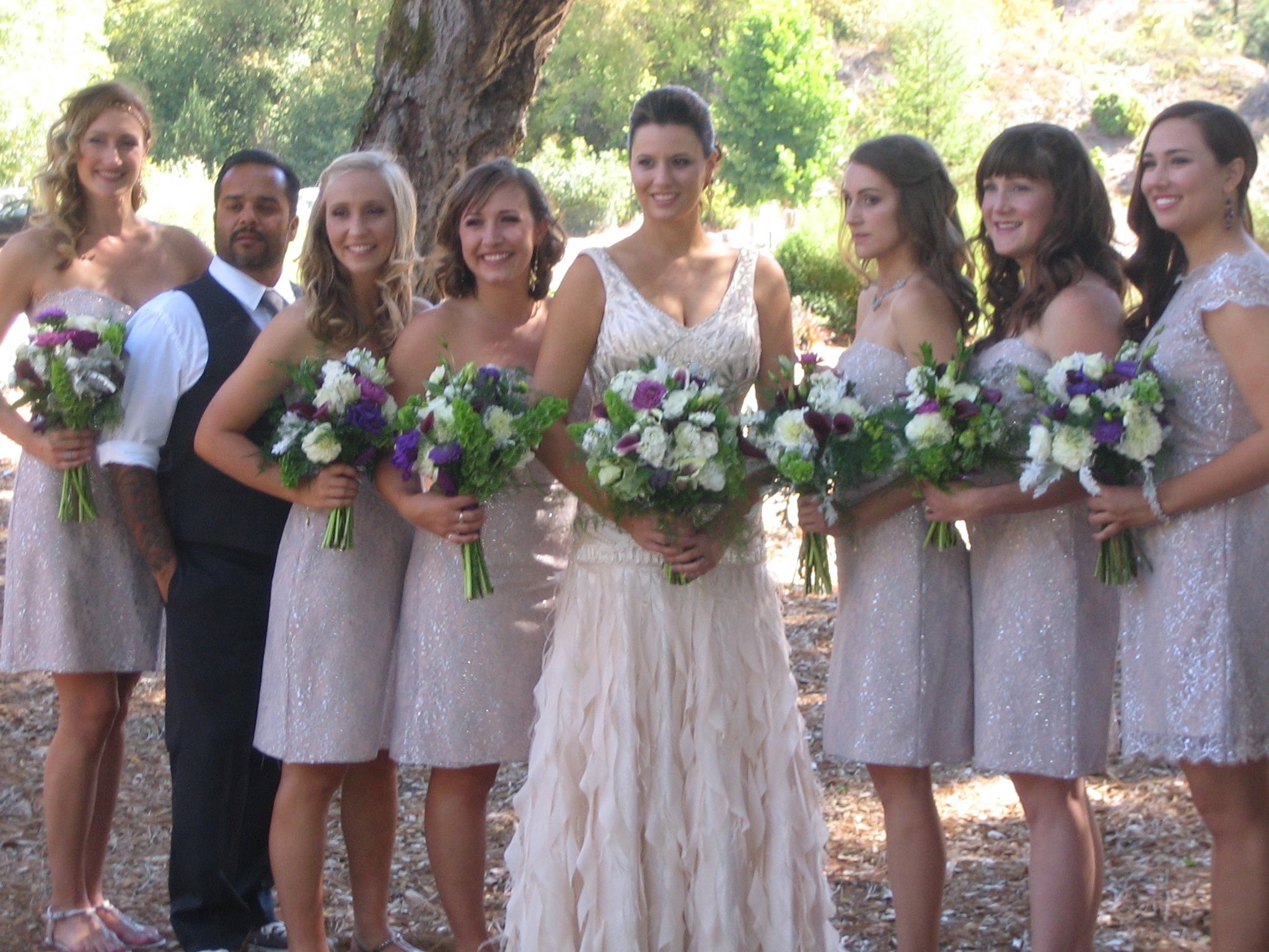bridesmaids lineup