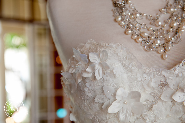 Gown detail