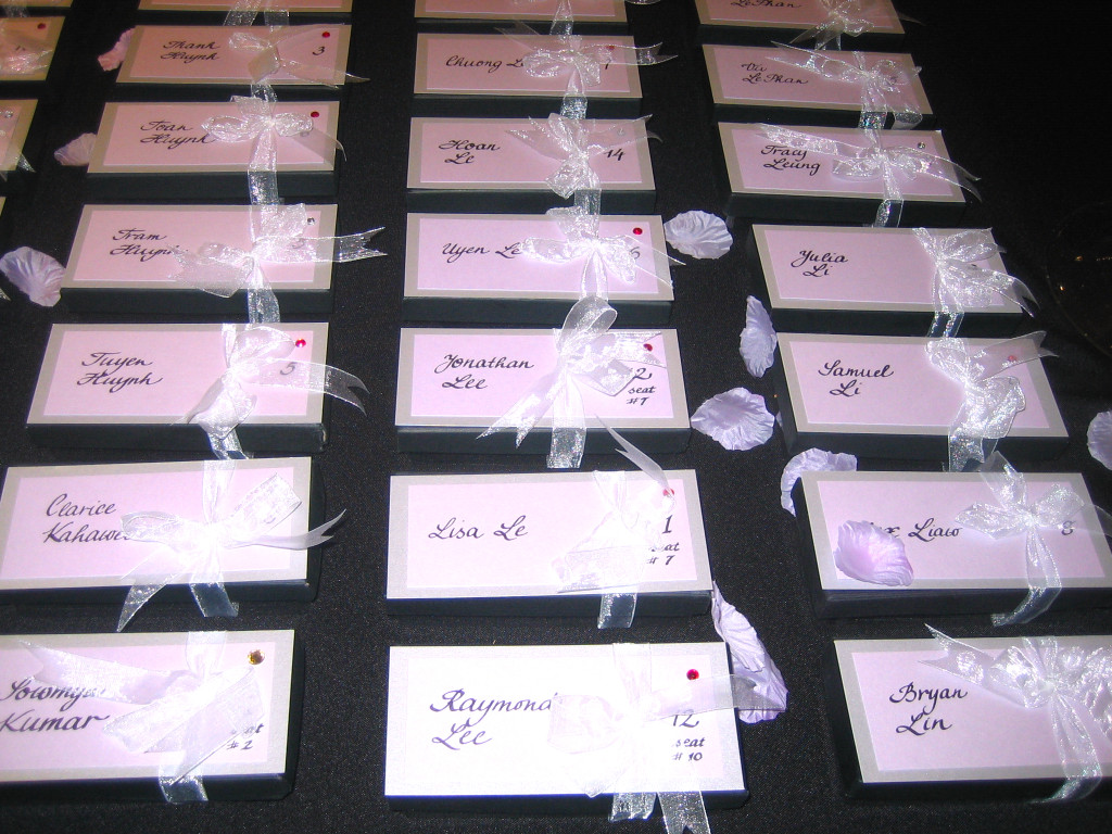 escort cards