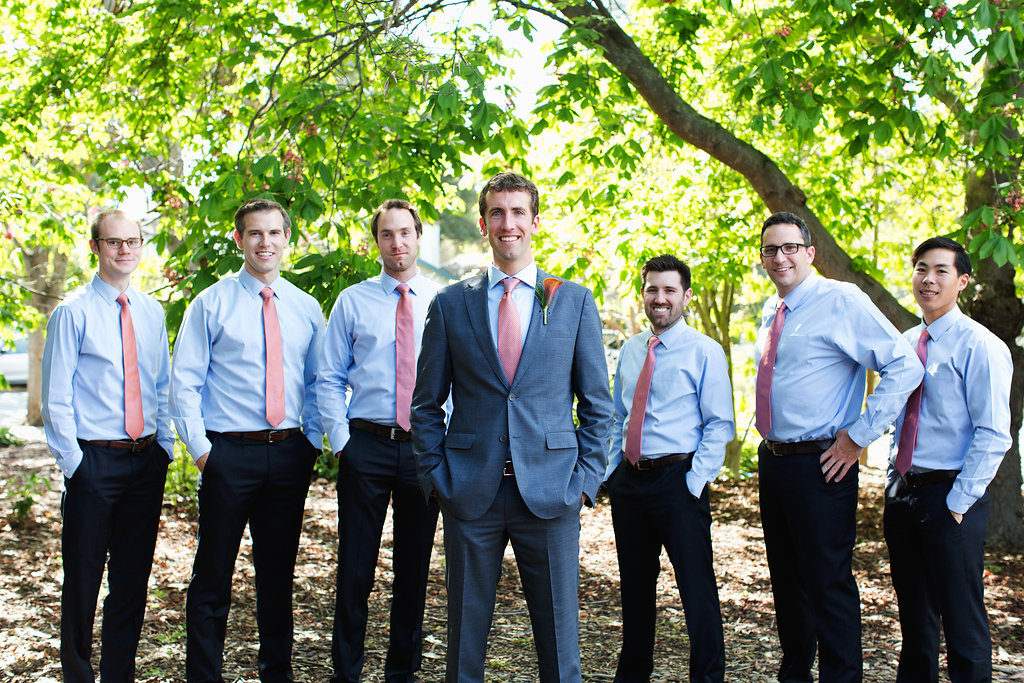 Groom and groomsmen 2