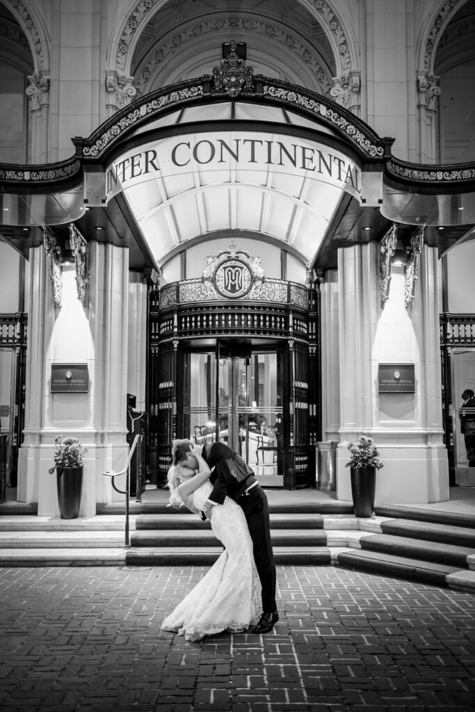 Sophisticated September Wedding At The Mason: Katy and Myles｜anna bé bridal  boutique